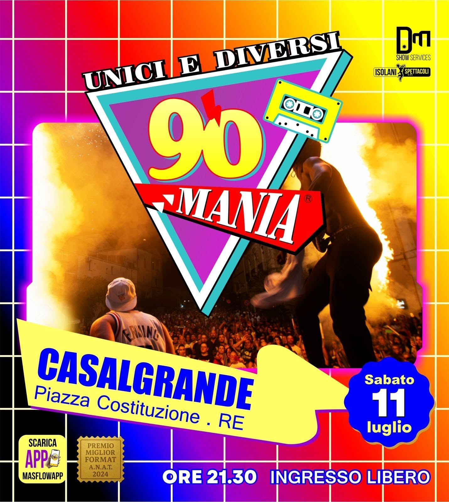 Summer Festival Casalgrande – Show "90 Mania", 11 Luglio 2026