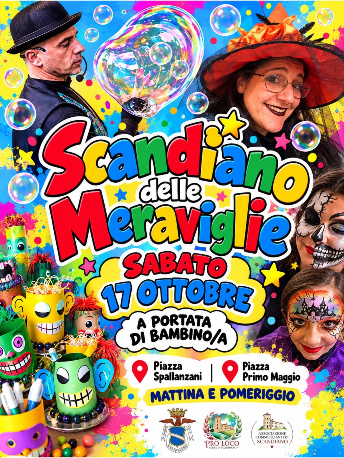 Scandiano delle Meraviglie – Sabato magico aspettando Halloween, 17 Ottobre 2026
